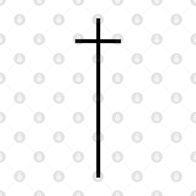 Stylish modern cross design by Eternity Seekers