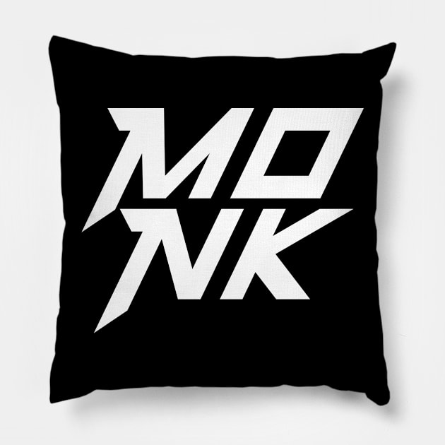 Monk Character Class Fantasy Tabletop RPG Player Pillow by karambitproject