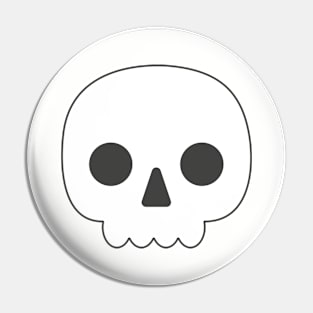 Simple Skull Pin