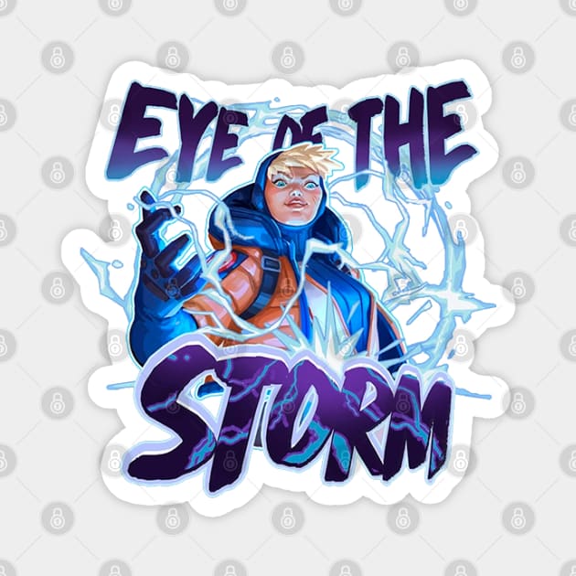 Wattson Eye of the Storm Magnet by Paul Draw