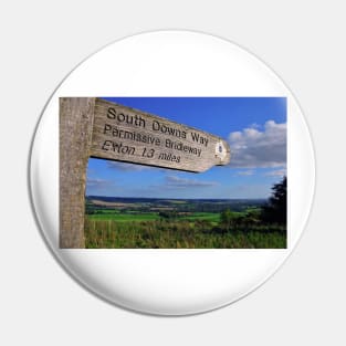 South Downs Beacon Hill Hampshire England Pin