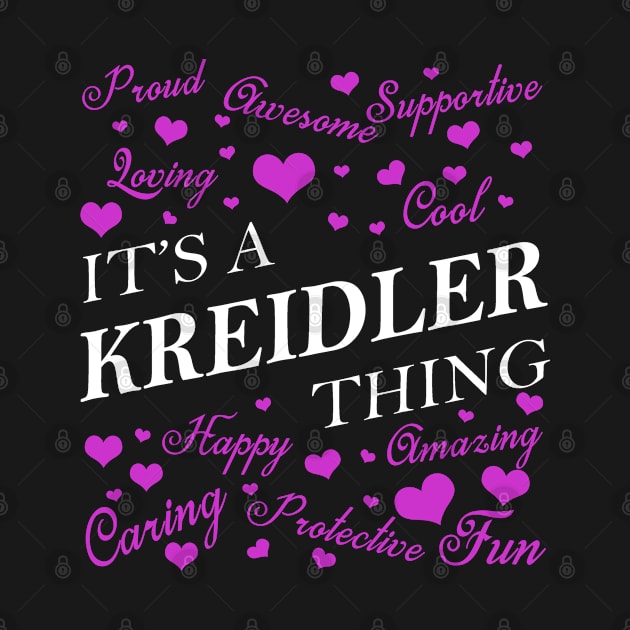 It's a KREIDLER Thing by YadiraKauffmannkq