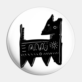 DOG LOVE Pin