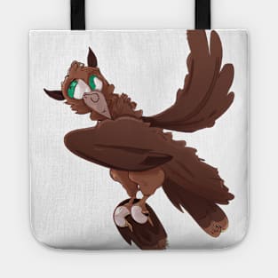 Cute Buzzard Drawing Tote