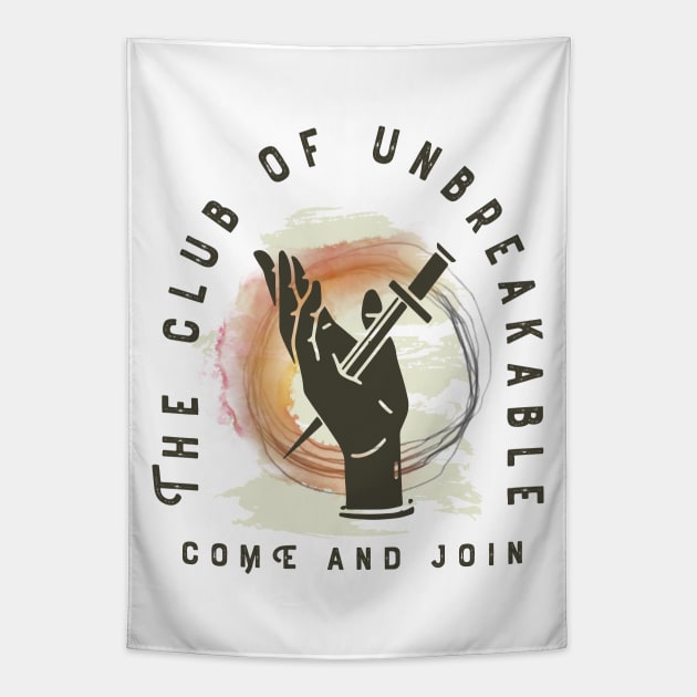 Unbreakable club Tapestry by NJORDUR