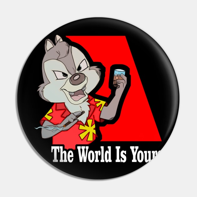 The World Is Yours Pin by arxitrav