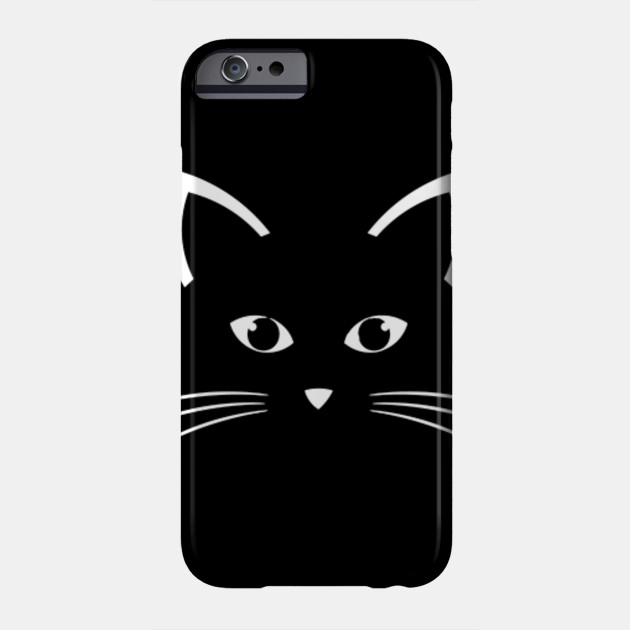 Cat Face Black Cat Halloween Costume T Shirt Cat Face Black