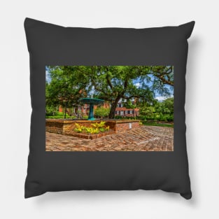 Columbia Square Savannah Georgia Pillow