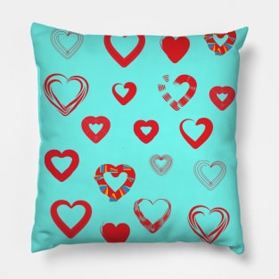 The hearts sing... Pillow