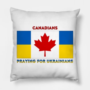 Canadians Praying for Ukrainians Pillow