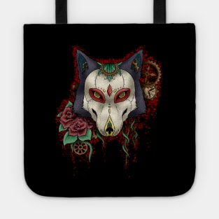 Calavera Wolf Tote