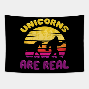 Unicorns are real, Bigfoot ed. Tapestry