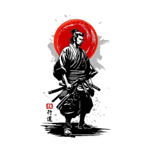 Warrior Wisdom-Miyamoto Musashi T-Shirt