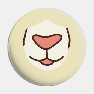 SHEEP FACE MASK Pin