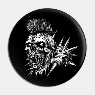 PUNK SKULL Pin