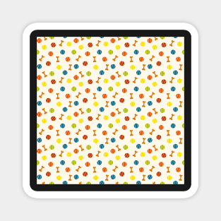 PolkaDog Toy Pattern Magnet