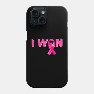 I Won Breast Cancer Survivor Breast Cancer Awareness Phone Case