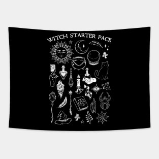 Witch Starter Pack - Dark Cool Goth Witch Pack Gift Tapestry