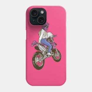 Dirtbike Girl Phone Case