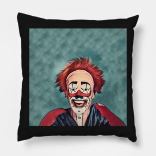 Creepy Clown Pillow