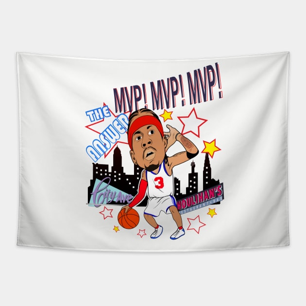 The Answer MVP Chant Tee Shirt Tapestry by generationtees