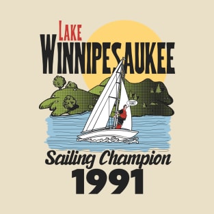 Lake Winnipesaukee Sailing Champion T-Shirt