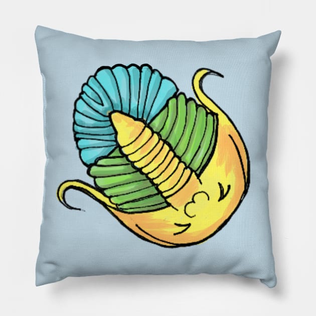 Golden Kwaiilobite Pillow by toylibrarian