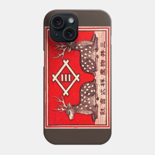 Japan Deers Vintage Matches Phone Case