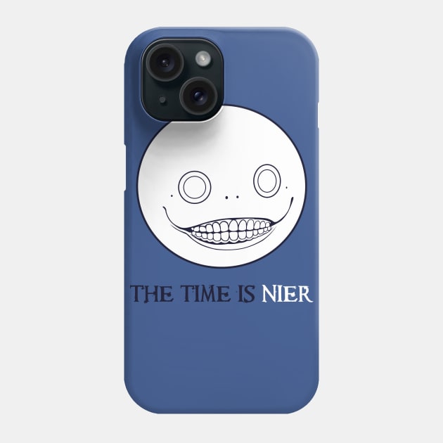 The Time is Nier Phone Case by Beetlebum