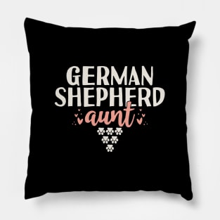 German Shepherd Aunt Pillow