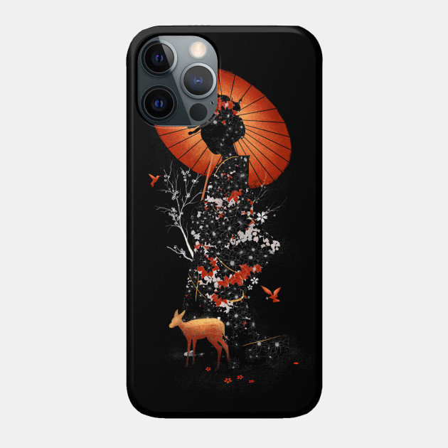 Geisha Nature - Japan - Phone Case