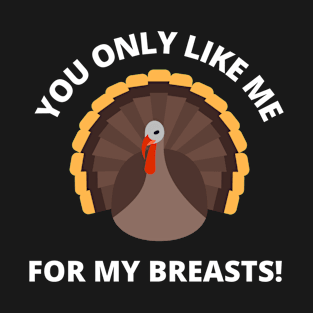 YOU ONLY LIKE ME FOR MY BREASTS T-Shirt