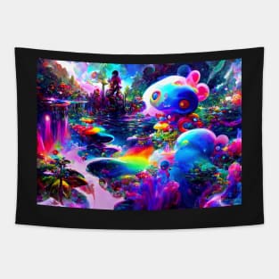 Color Globs | Secret Mermaid Valley Tapestry