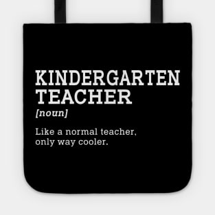 Kindergarten Teacher Back To School Gift Idea Tote