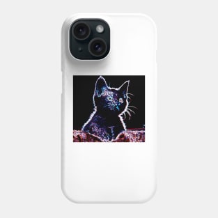 Curious Kitten Phone Case