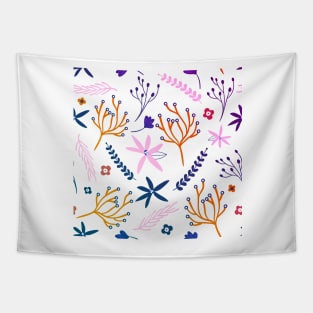 Coral Pattern Design Tapestry