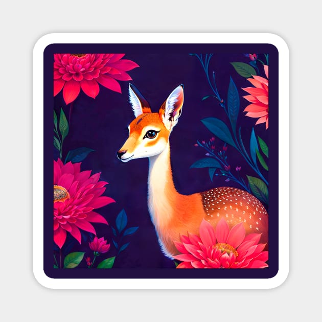 cute dik-dik Magnet by dreamlab