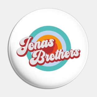 Color Circle With Name Jonas Pin