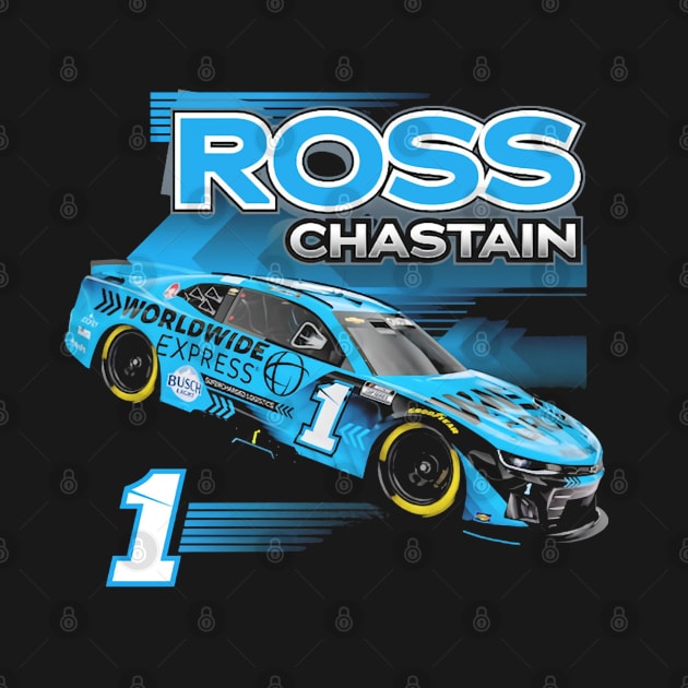 Ross Chastain Black Car by stevenmsparks