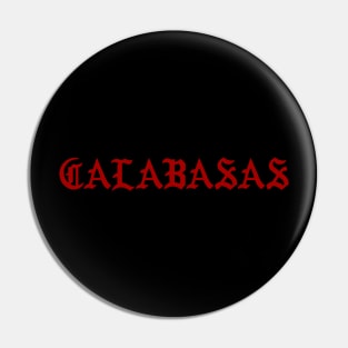 Calabasas Pin