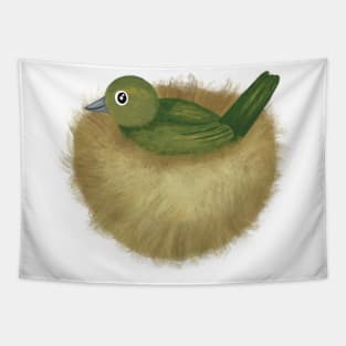 Nesting Painted Bunting Tapestry