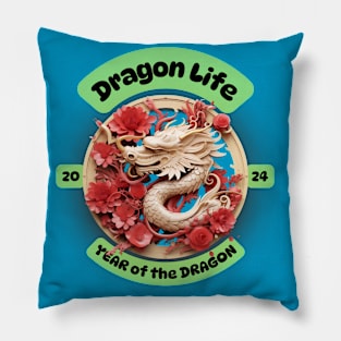 Year of the Dragon-Dragon Life 2024 Pillow