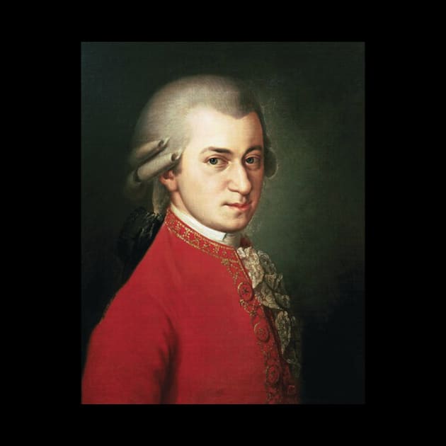 Mozart portrait by Barbara Krafft by DEMON LIMBS