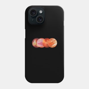 Red Planets From Outer Space Phone Case