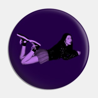 Olivia Rodrigo Retro Portrait Pin