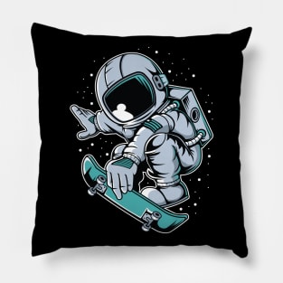 Astronaut - Skateboard Pillow