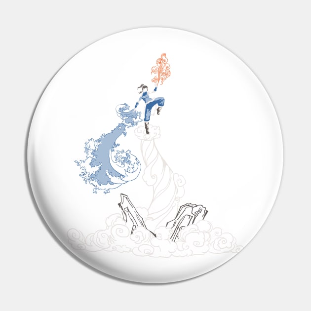 The Legend Of Korra Pin by ggiuliafilippini