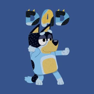 Vintage bluey dad T-Shirt