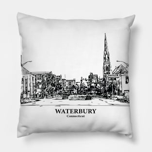 Waterbury - Connecticut Pillow
