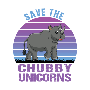 Save The Chubby Unicorns - Gift for Chubby Unicorns Lovers T-Shirt